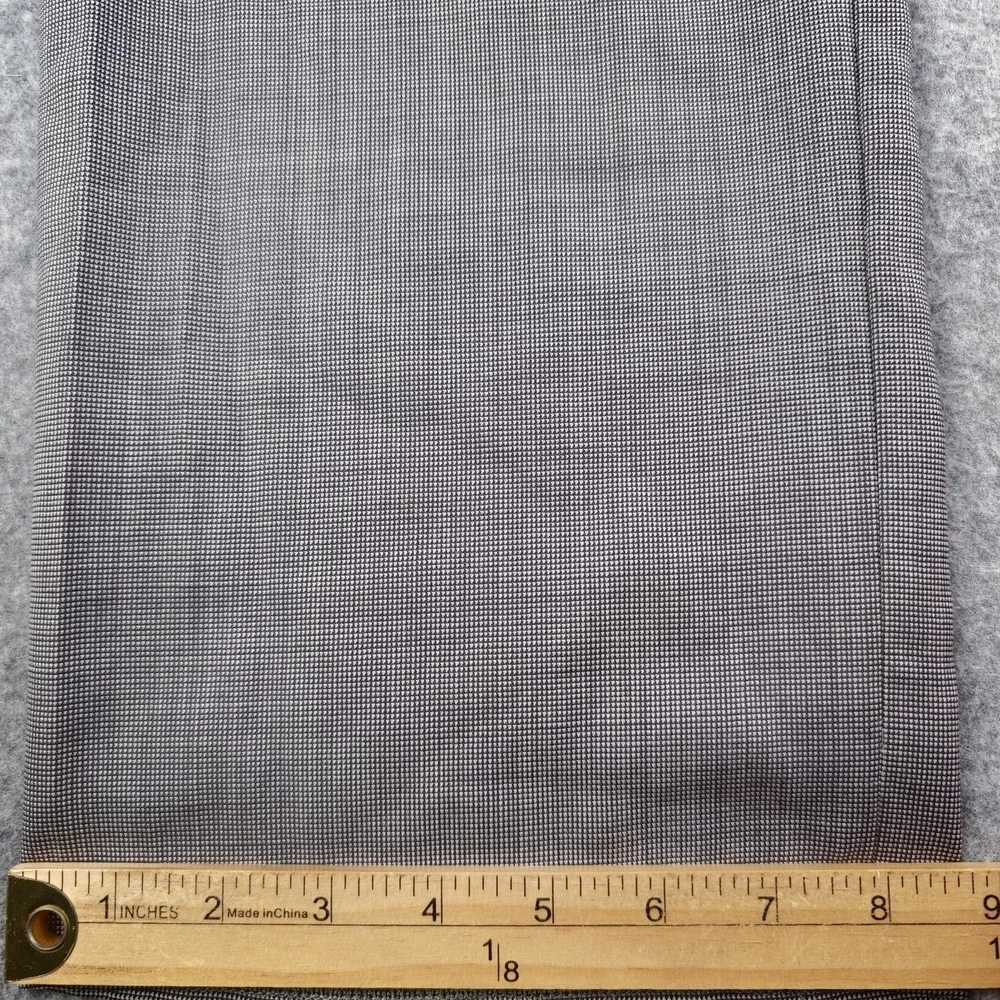 Banana Republic Dress Pants Mens 34x34 Tailored Slim Fit Gray Nailhead Wool